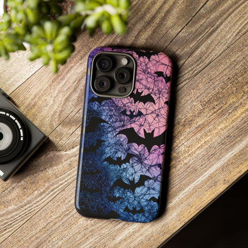 Pastel Goth Bat Phone Case